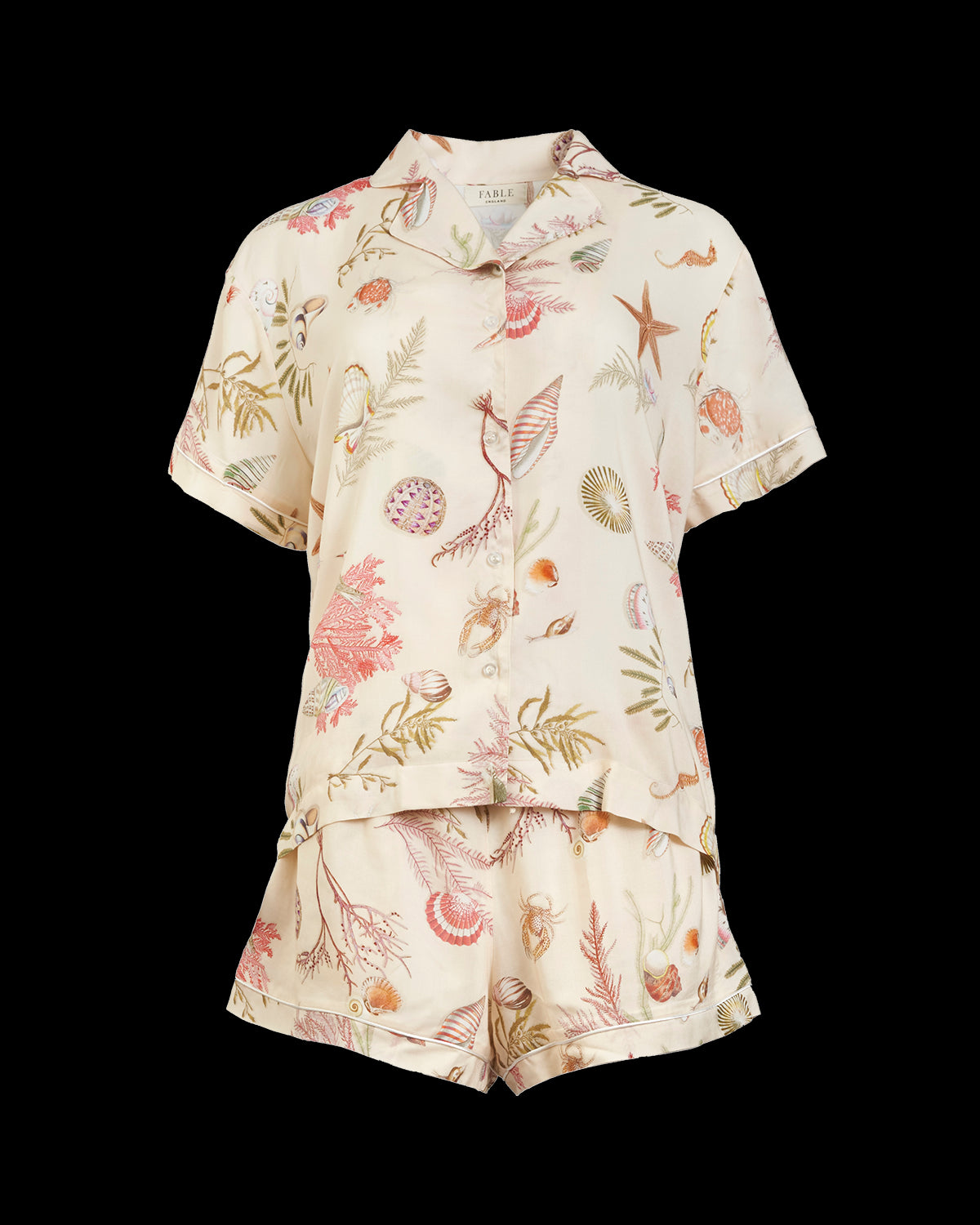 Whispering Sands Lotus Pink Short Pyjamas