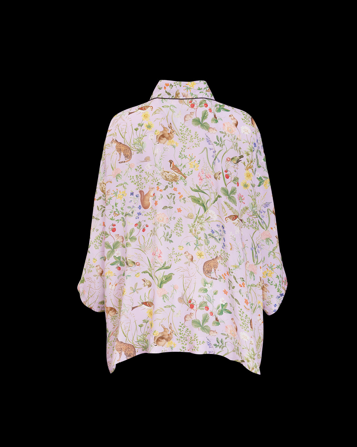 Kimono court Meadow Creatures lilas