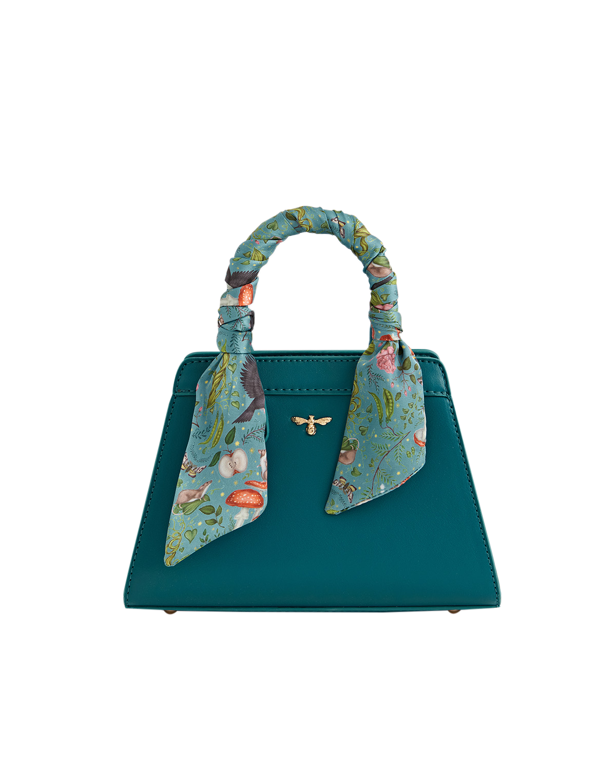 Bolso Tote Mini Into The Woods - Verde Azulado