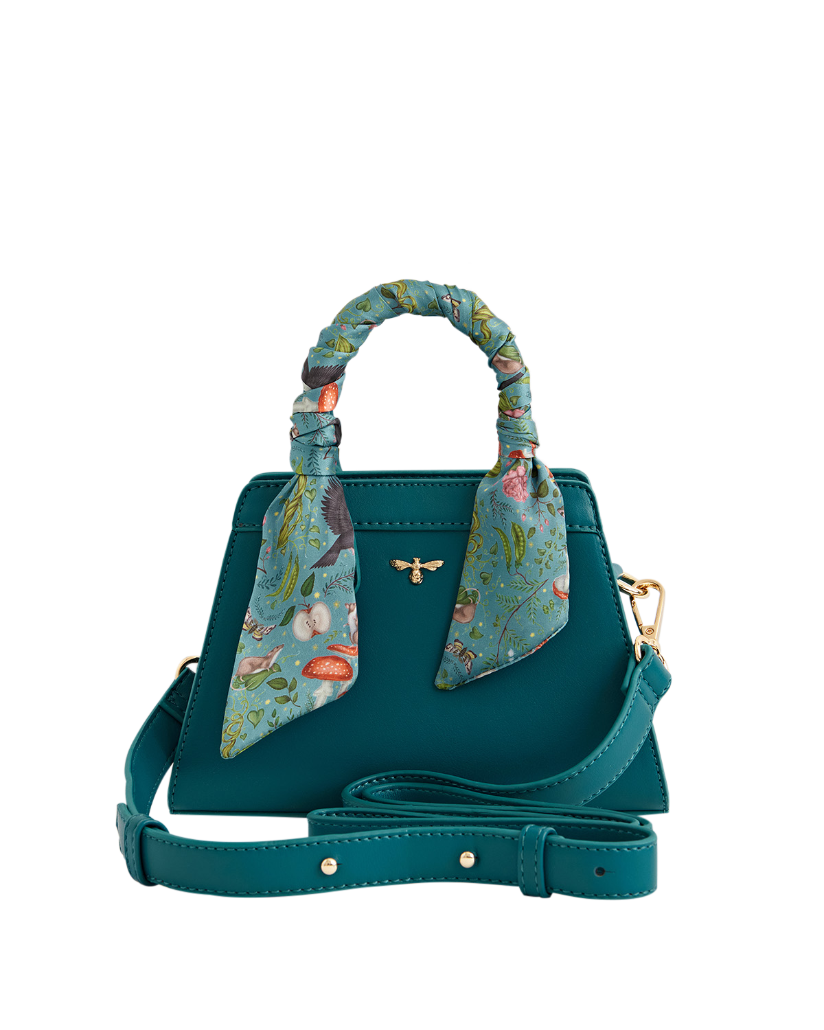 Catherine Rowe Into The Woods Small Tote - Teal
