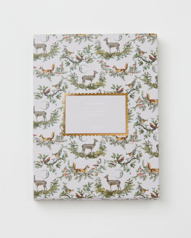 A Night's Tale Woodland Notecards 6 Pack by Fable England