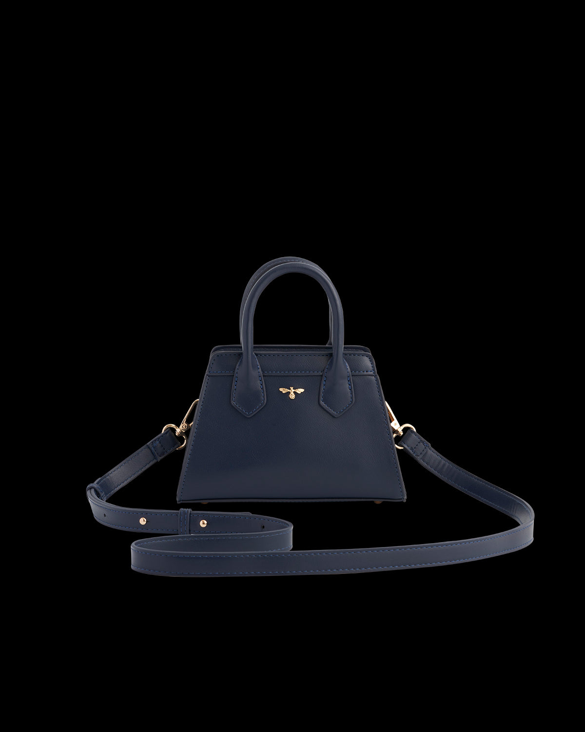 Bolso Tote Mini Wolf Garden Azul Marino
