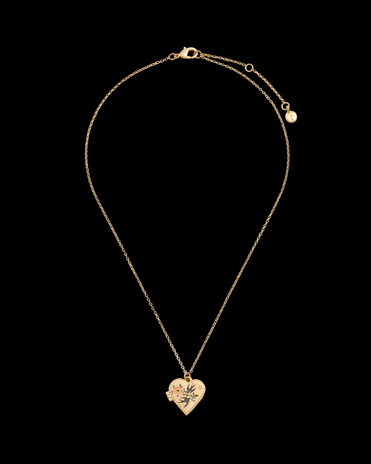 Collar Medallón Golondrina