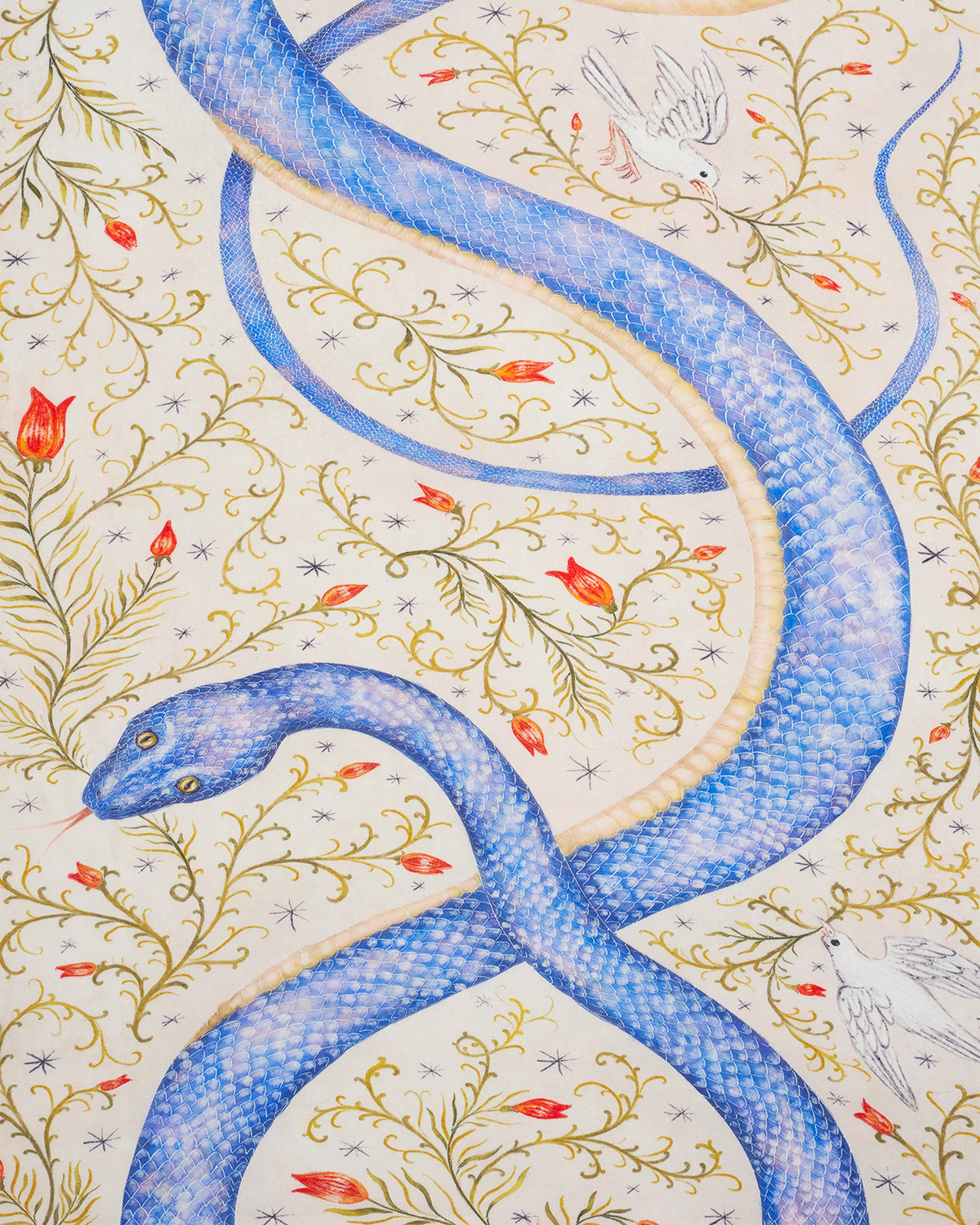 Catherine Rowe x Celestial Snake Lightweight Scarf