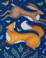 Hare & Fox Catherine Rowe Scarf with Tassels by Fable England