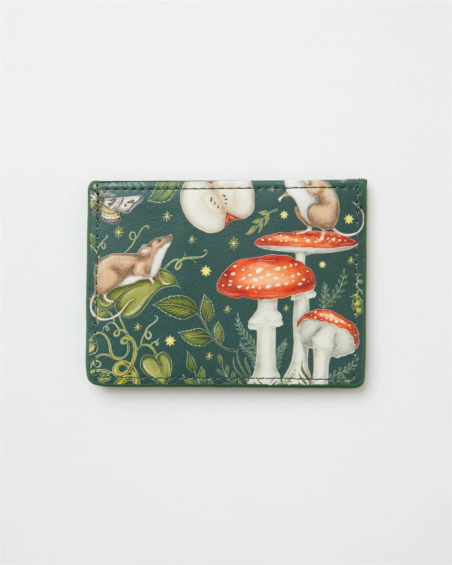 Catherine Rowe Into the Woods Card Holder - Green by Fable England