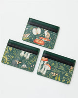Catherine Rowe Into the Woods Card Holder - Green by Fable England