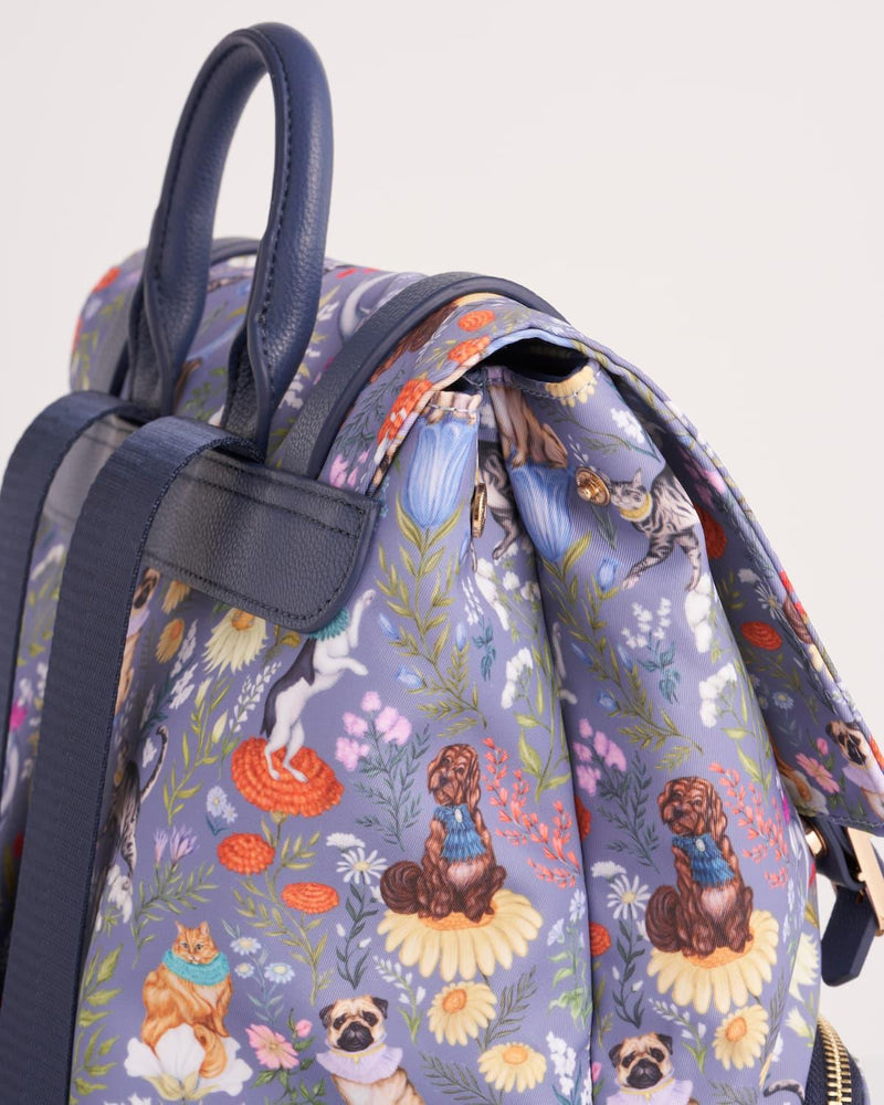 Catherine Rowe Pet Portraits Backpack - Blue by Fable England