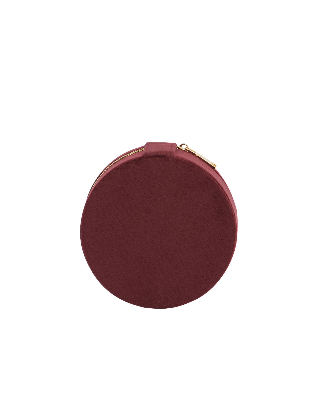 Magical Mushroom Embroidered Burgundy Velvet Jewellery Box