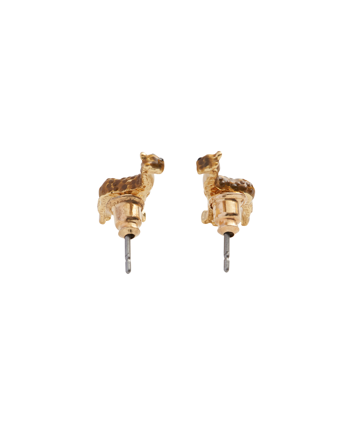 Pendientes stud de jirafa