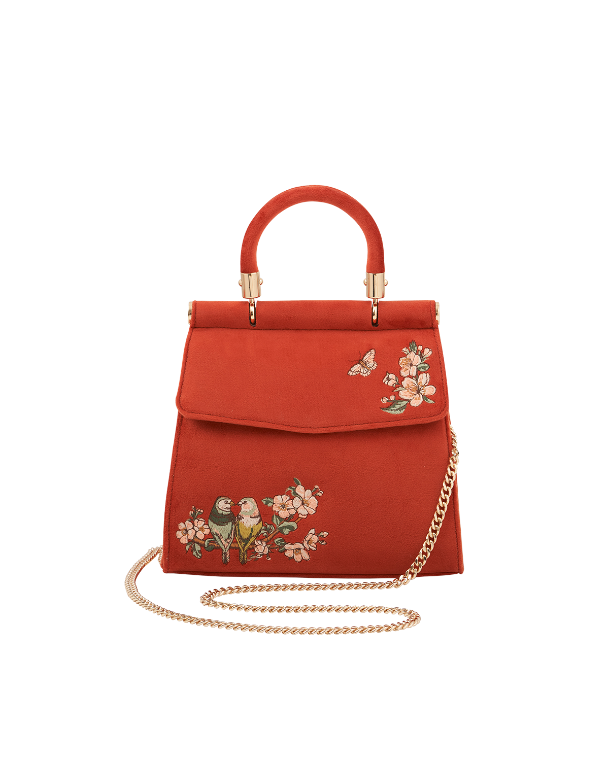 Lovebirds Mini Top Handle Tote