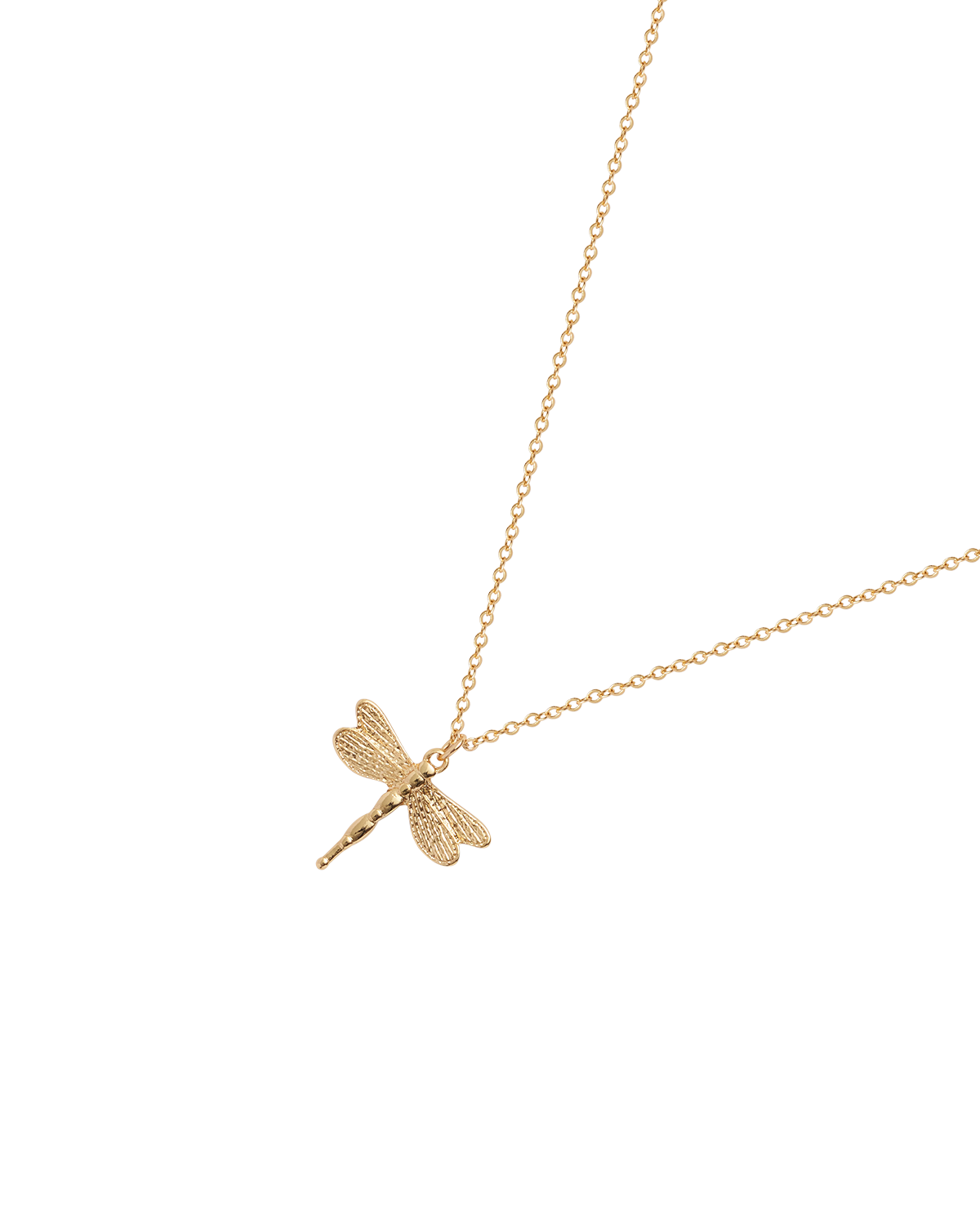 Dragonfly Crystal Necklace