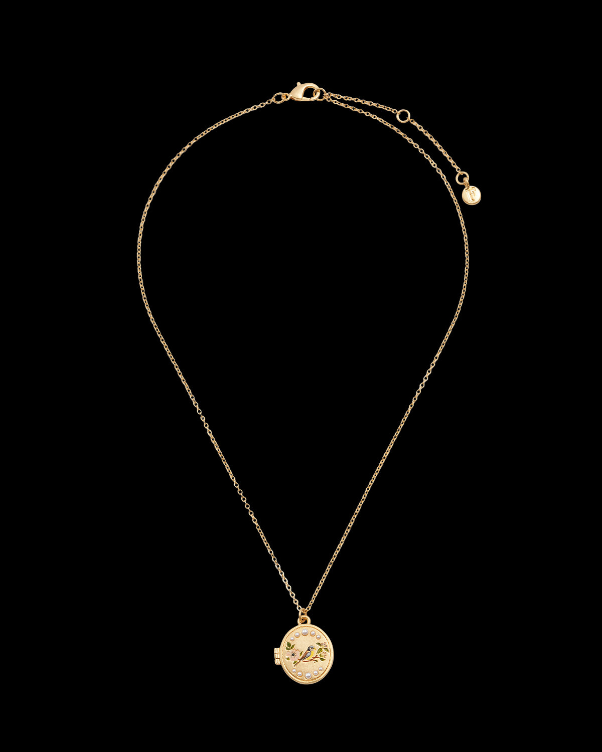 Collar Medallón Herrerillo