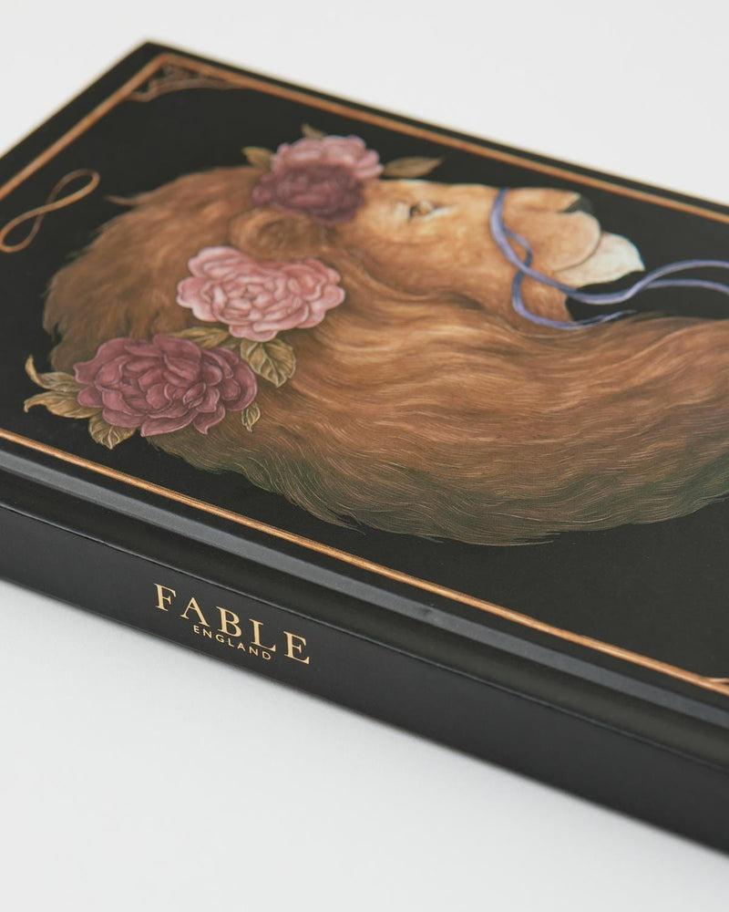 Jessica Roux Tarot Tales Ruled Notebook Strength by Fable England