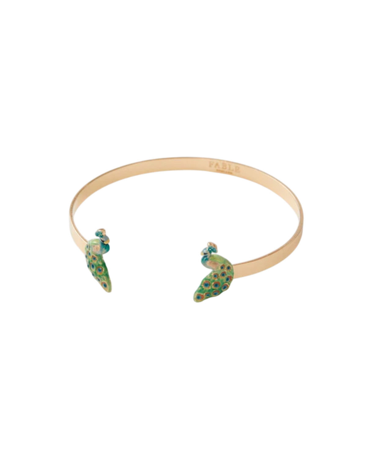 Brazalete Pavo Real Esmaltado