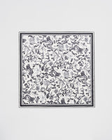 Tree Of Life Monochrome Square Scarf by Fable England