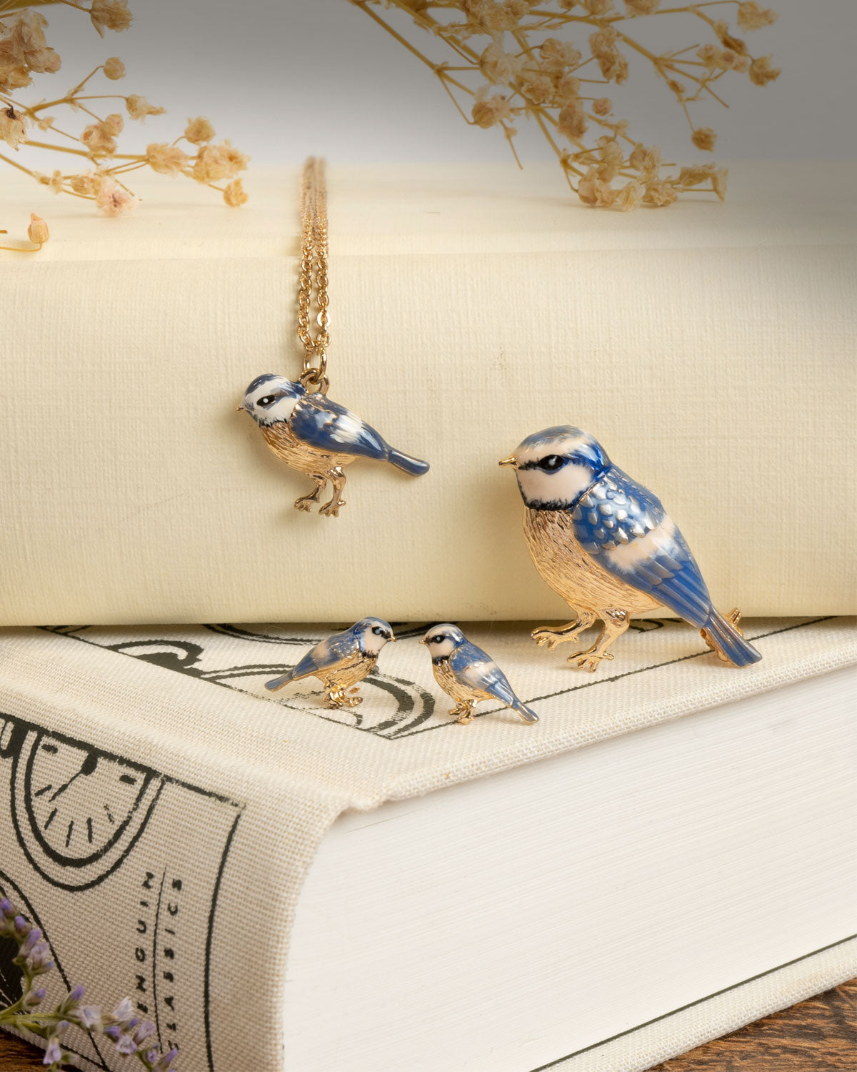 Blue Tit Jewellery & Accessories Collection - Fable England UK