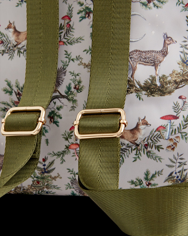 A Night's Tale Woodland Mini Backpack Crystal Grey