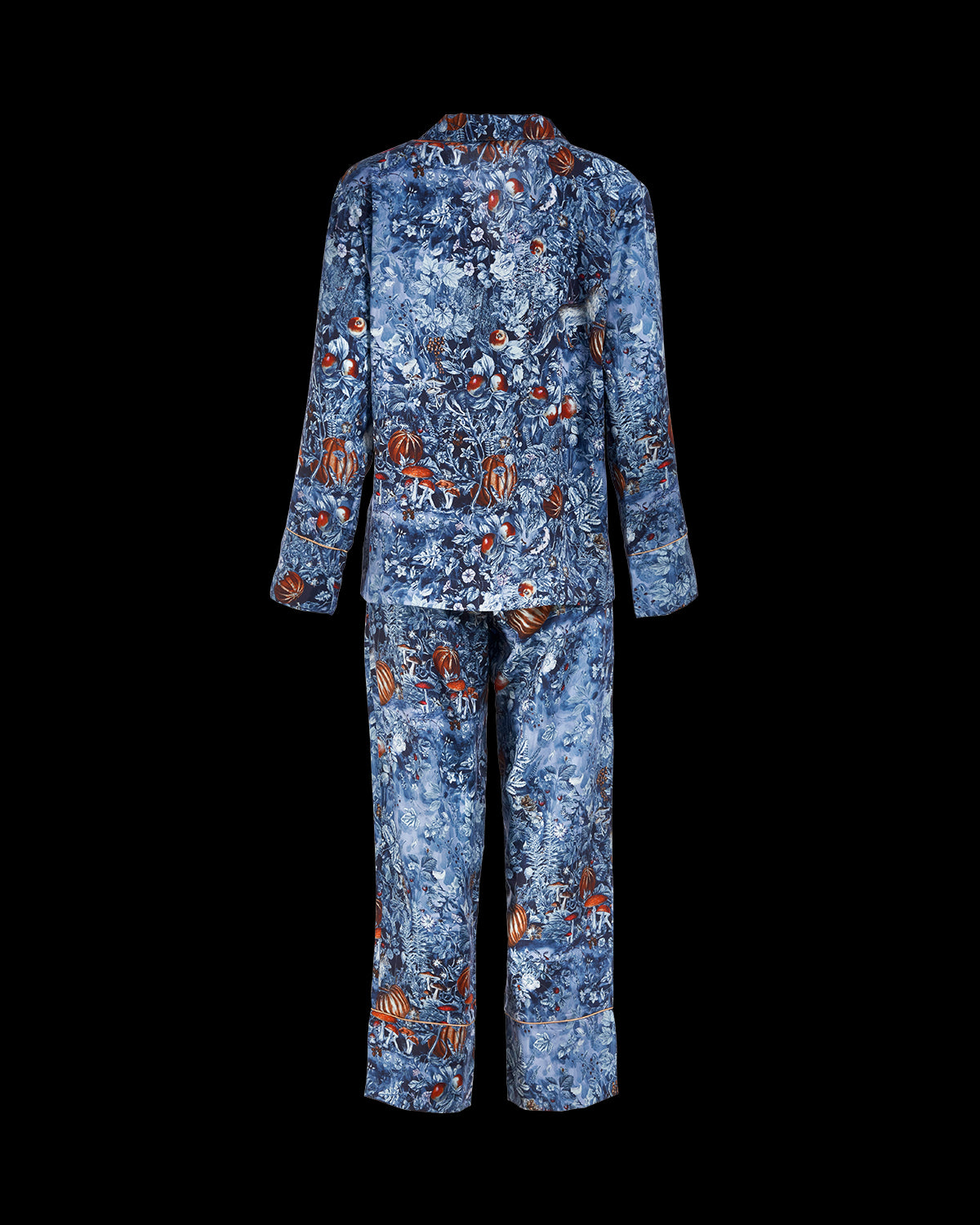 Nocturnal Garden Pyjamas Midnight Blue