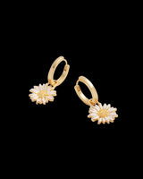 Daisy Huggie Earrings