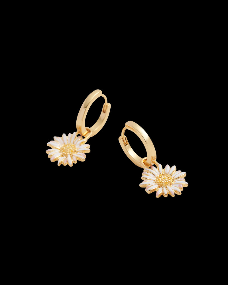 Daisy Huggie Earrings