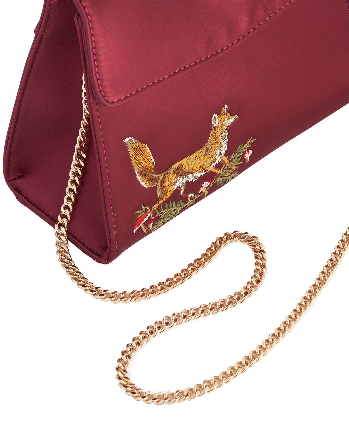 Fox & Mushroom Satin Tote | Fable England