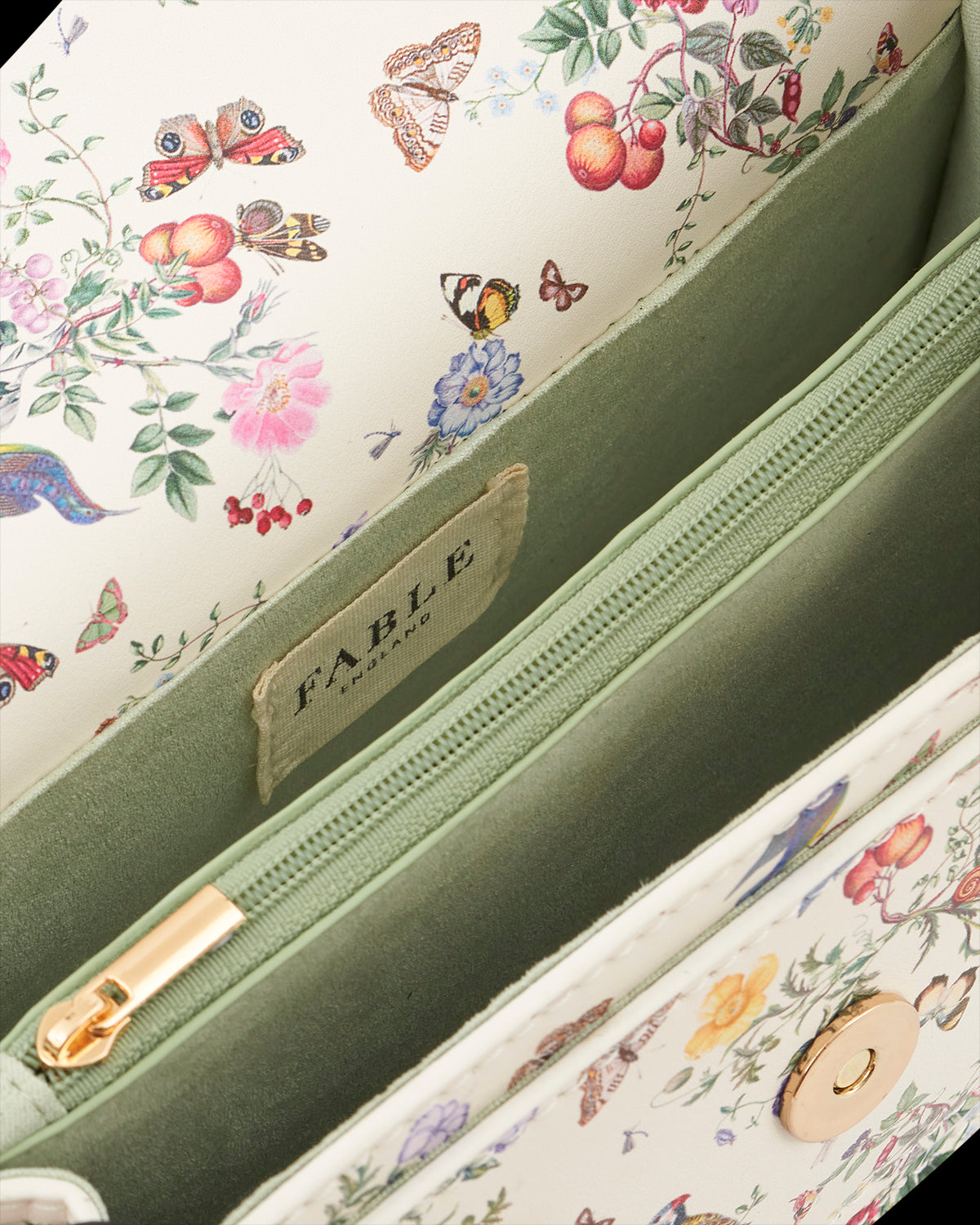 Borsa a Spalla Alice Garden Avorio