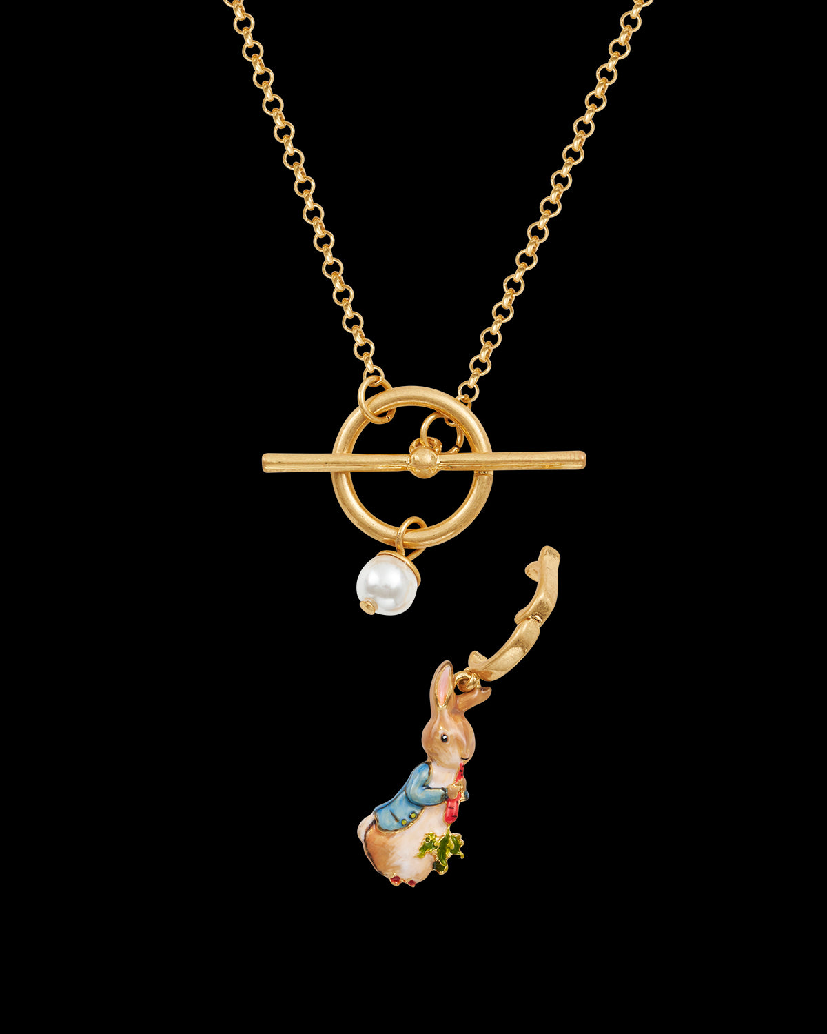 FABLE フェイブルイングランド×ピーターラビットネックレス Fable England x Peter Rabbit Necklace