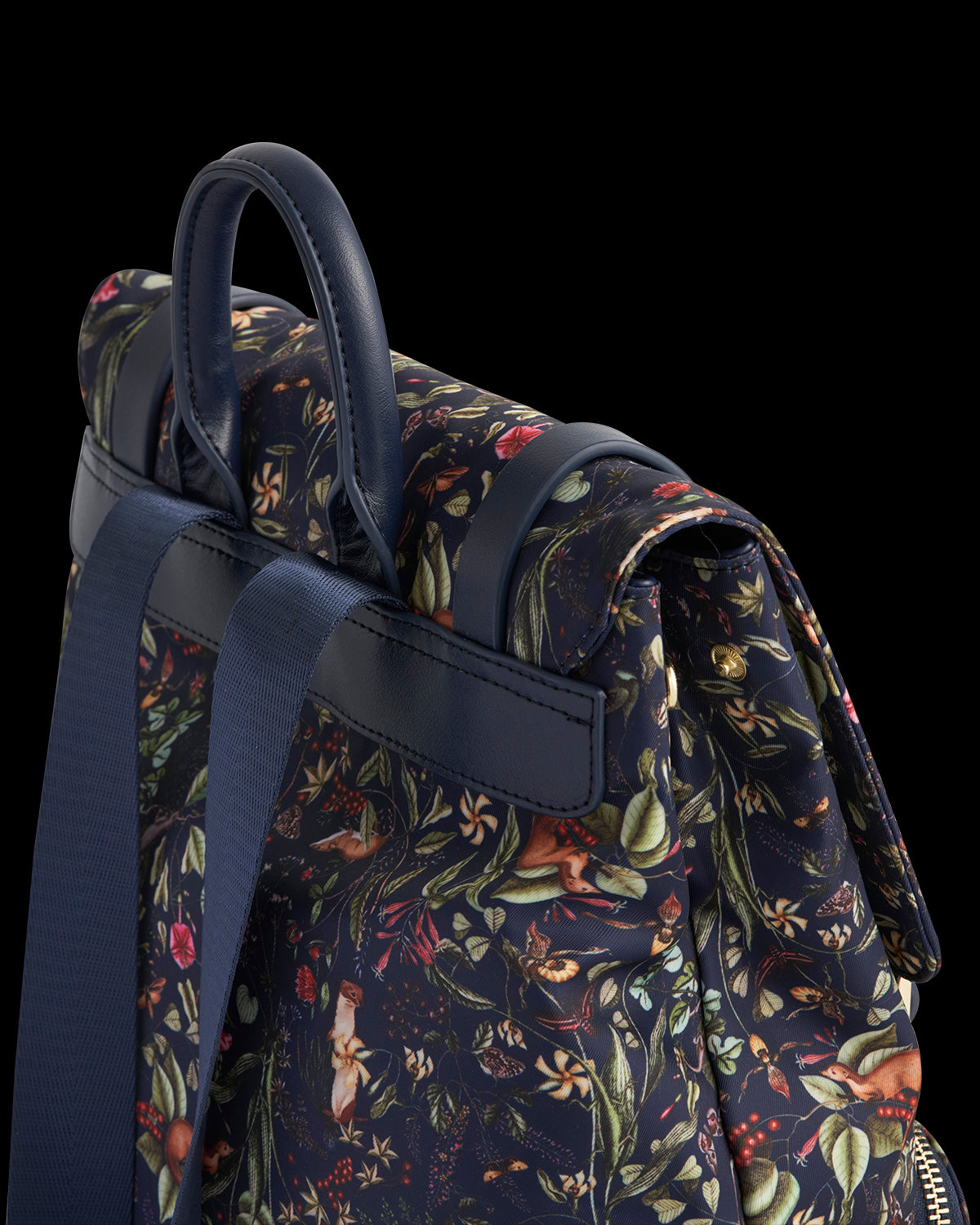 FABLE ウルフガーデン ラージ ネイビー バックパック Wolf Garden Large Navy Backpack | Fable England