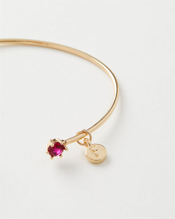 Enamel Vole Bangle