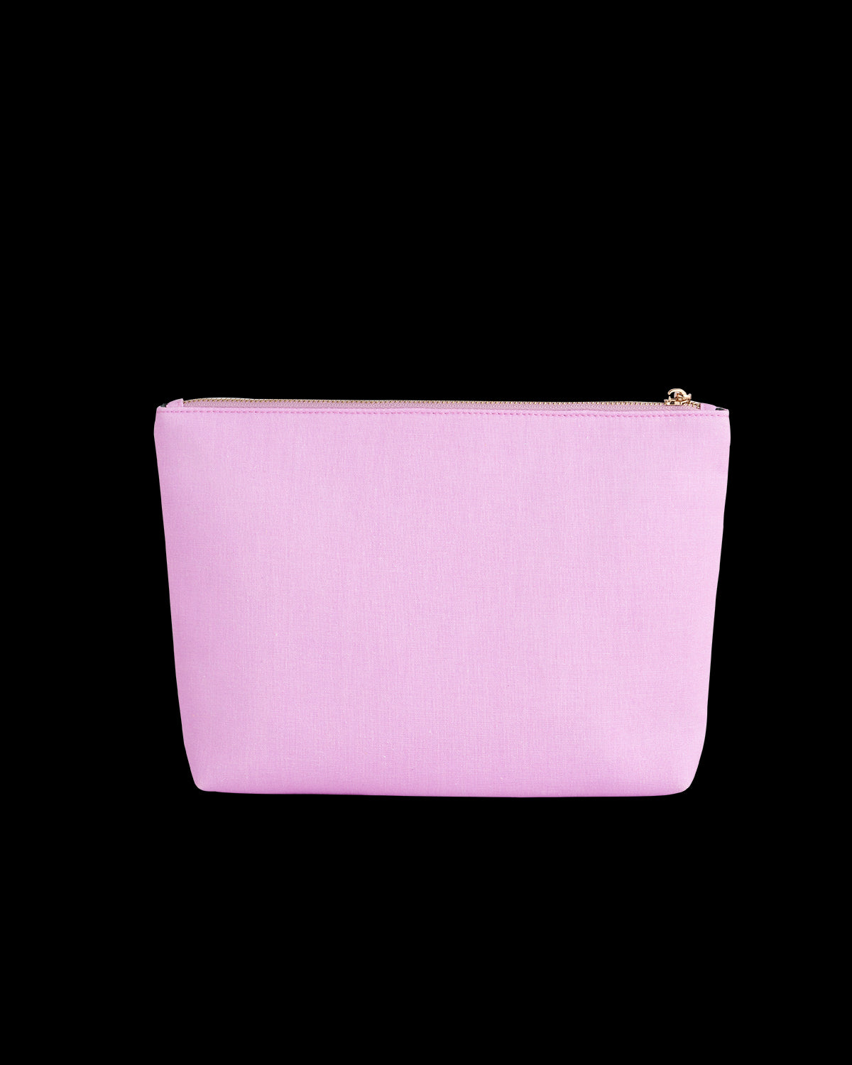 Catherine Rowe Pet Portraits Pug Pink Cotton Pouch