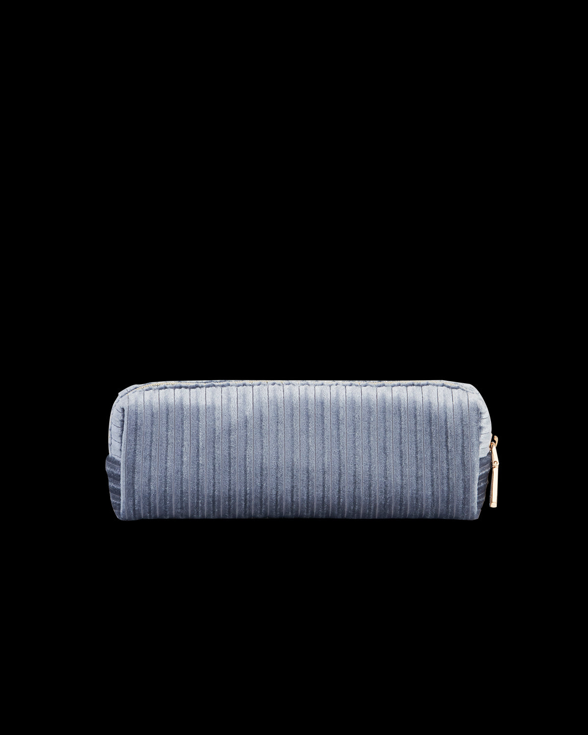 Blue Corduroy Velvet Pencil Case