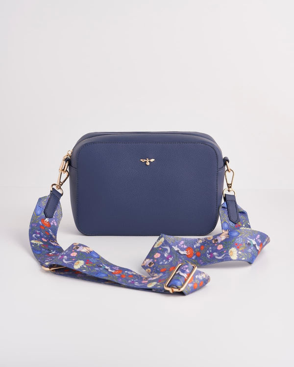 Catherine Rowe Pet Portraits Navy Blue Camera Bag