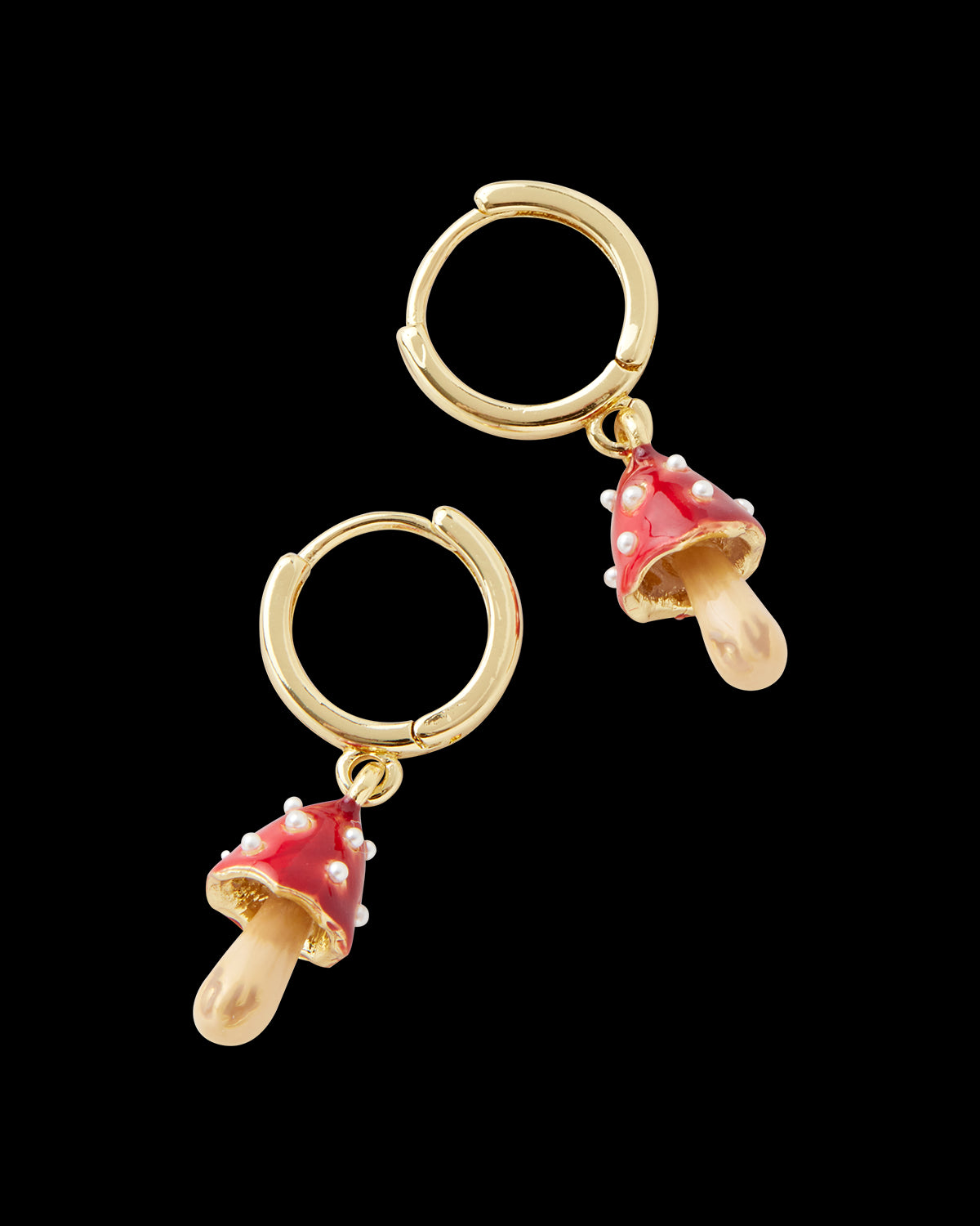Pendientes Setas Esmaltadas