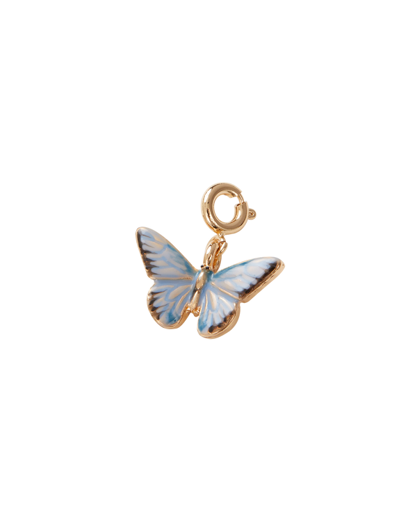 Enamel Blue Butterfly Charm