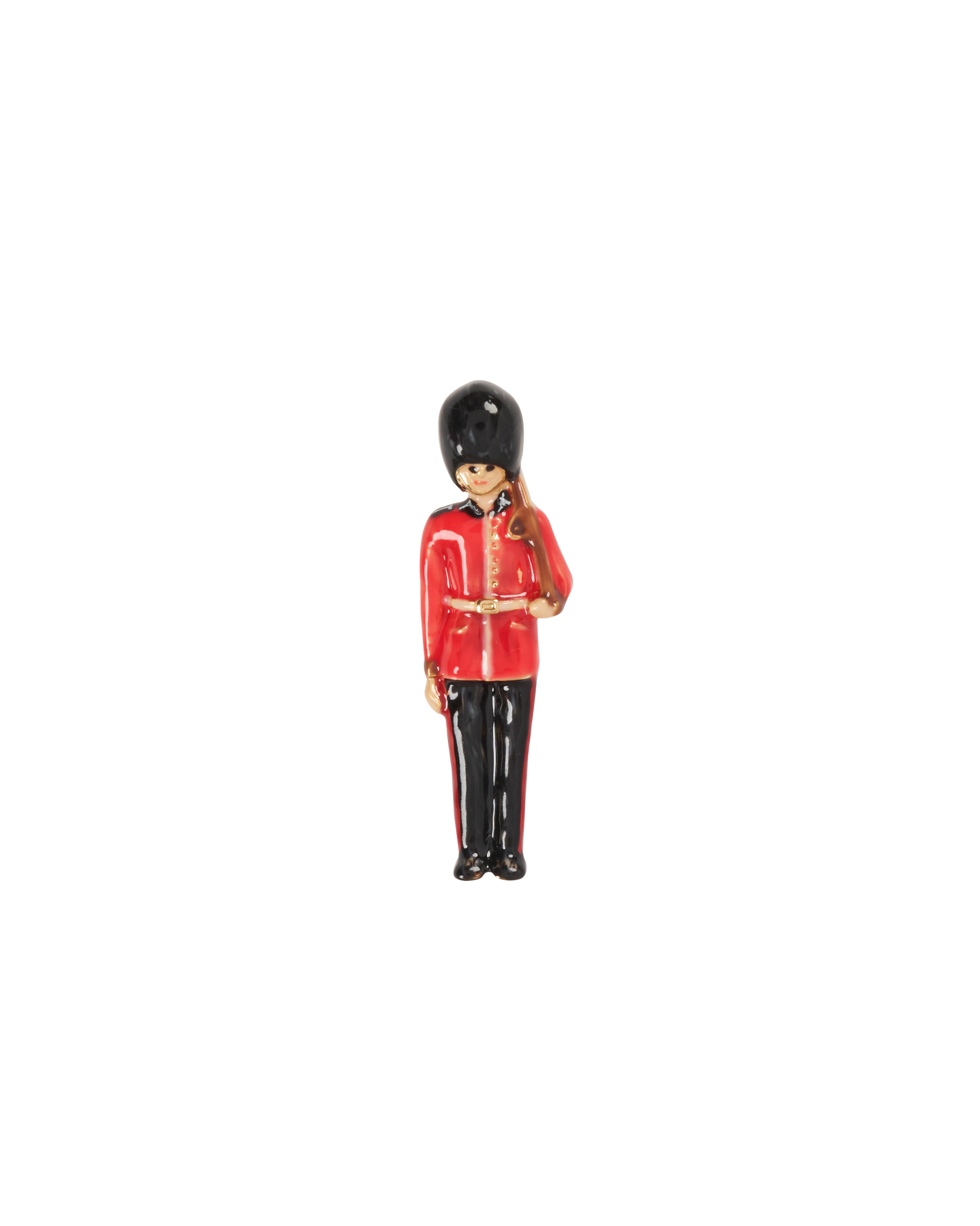 Enamel King's Guard Brooch