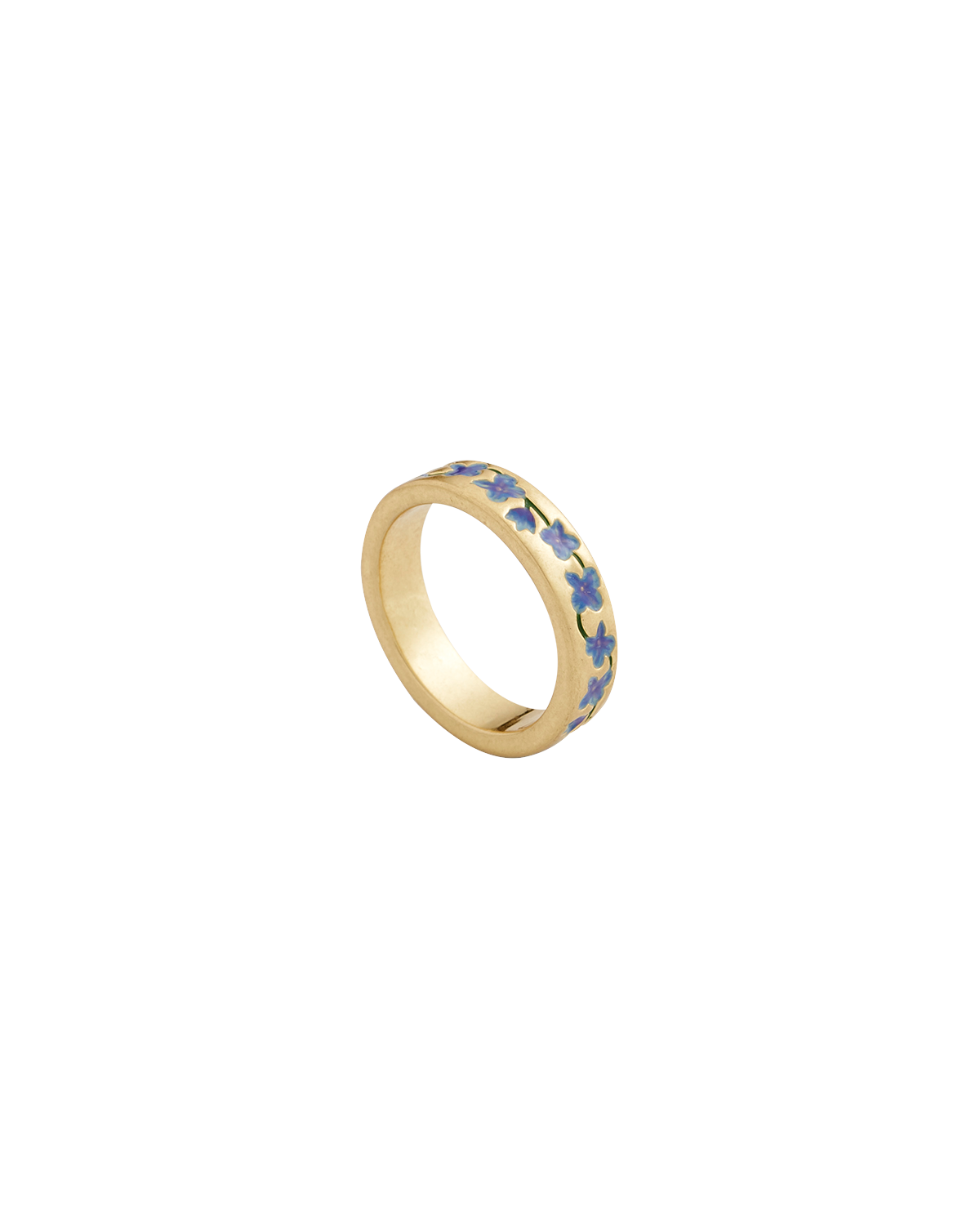Anello Cerchio Non Ti Scordar di Me Blu
