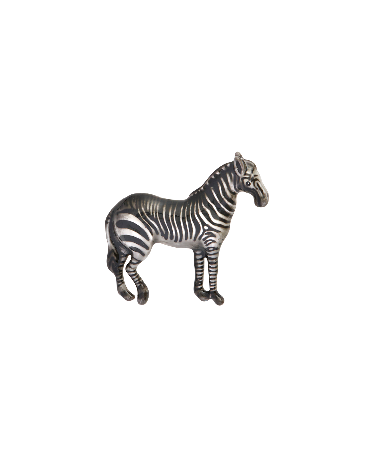 Zebra Brooch