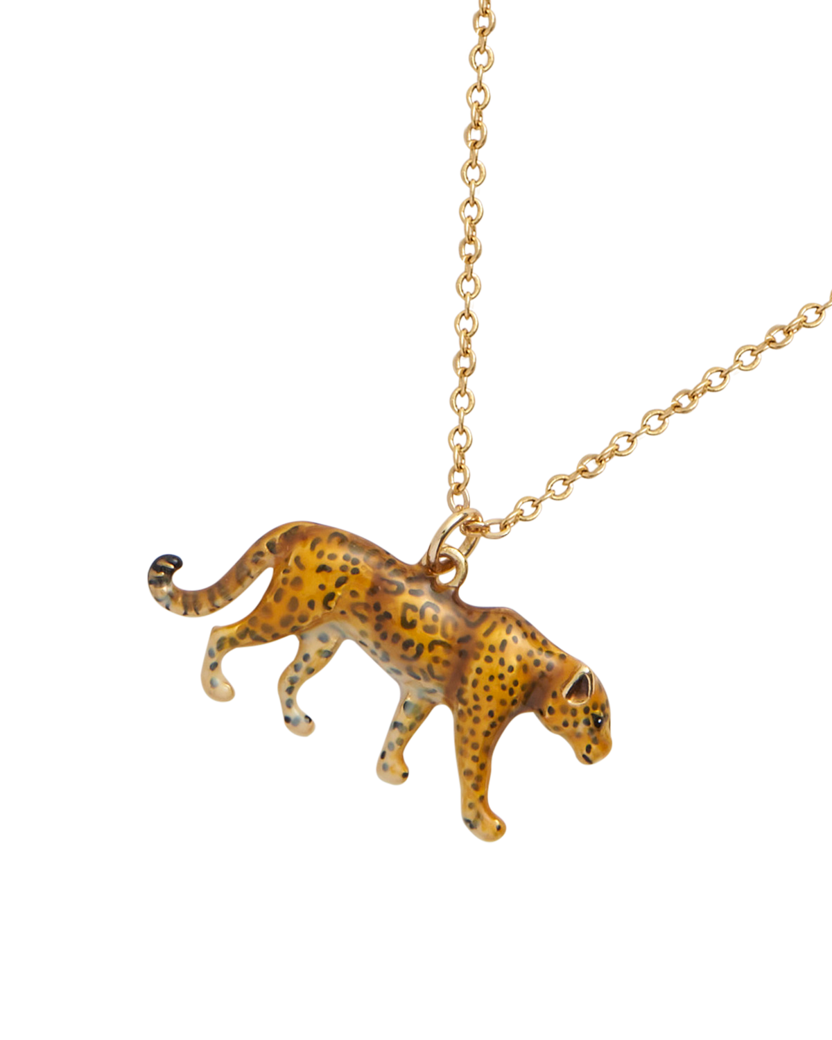 Leopard Pendant Necklace