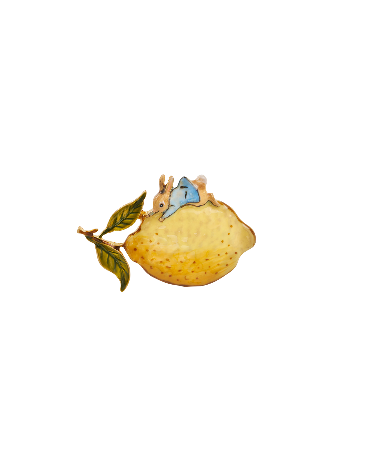 x Peter Rabbit Lemon Brooch
