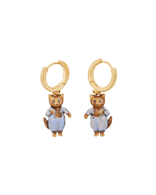 Fable England x Peter Rabbit Tom Kitten Earrings