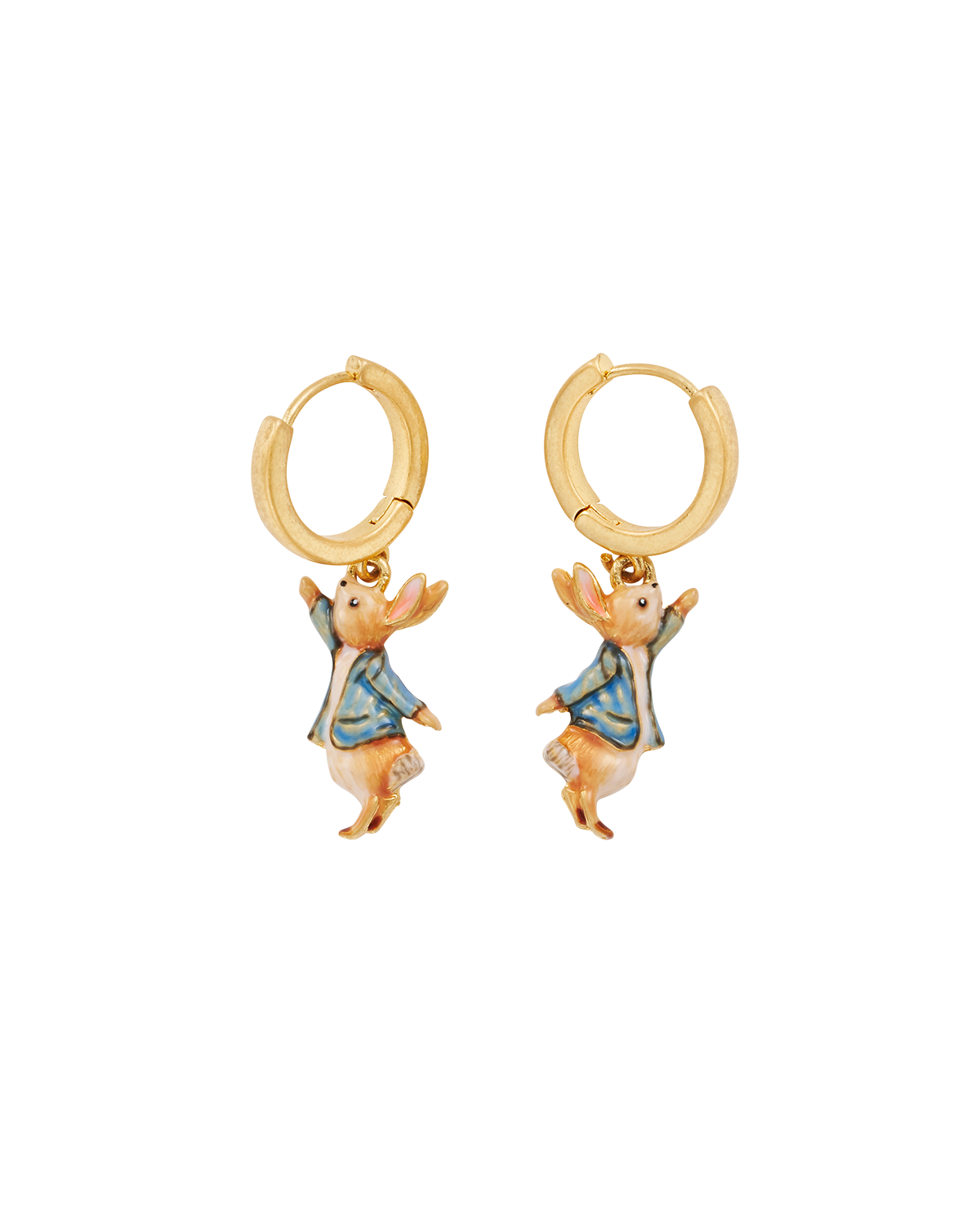 x Peter Rabbit Huggie Earrings