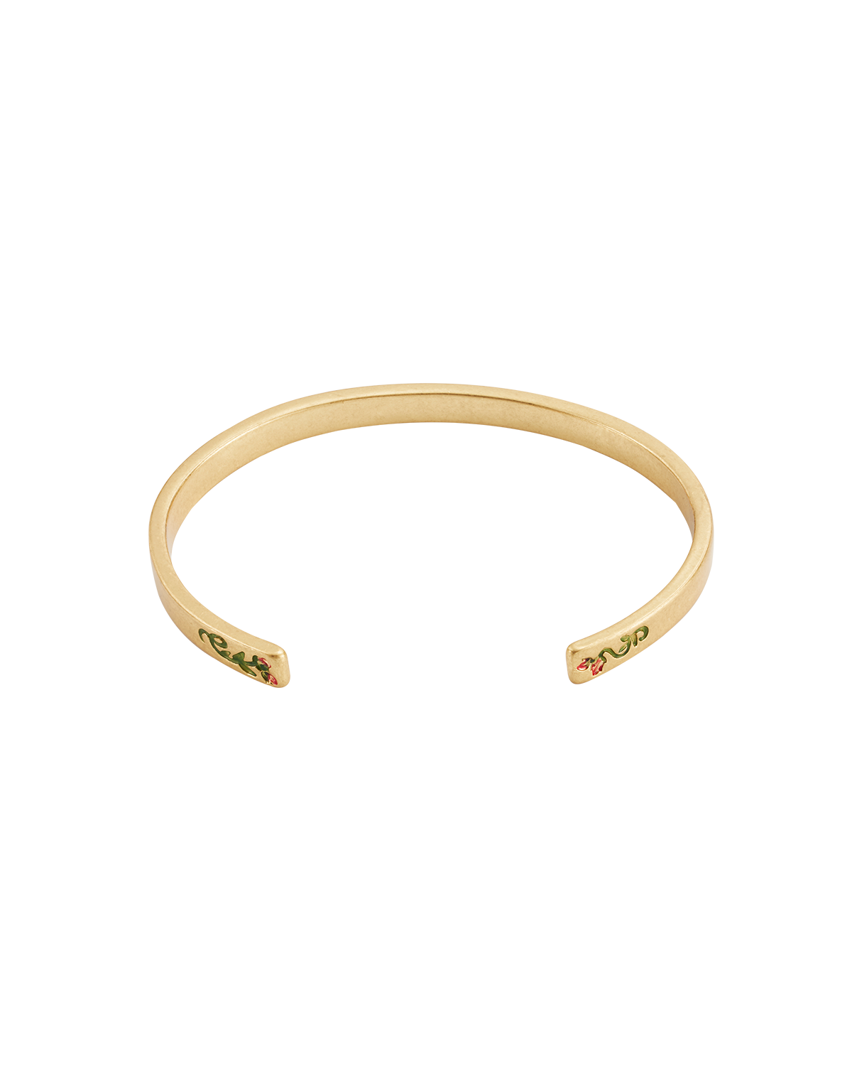 Gold English Rose Bangle