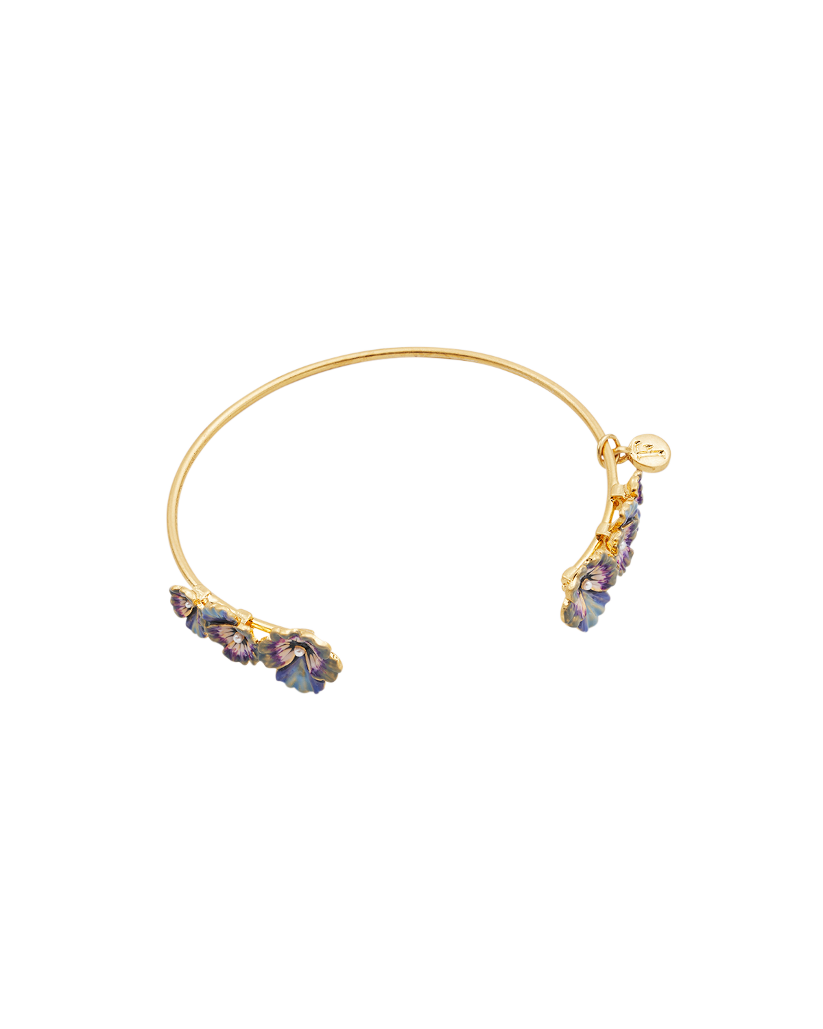 Pansy & Pearl Bangle
