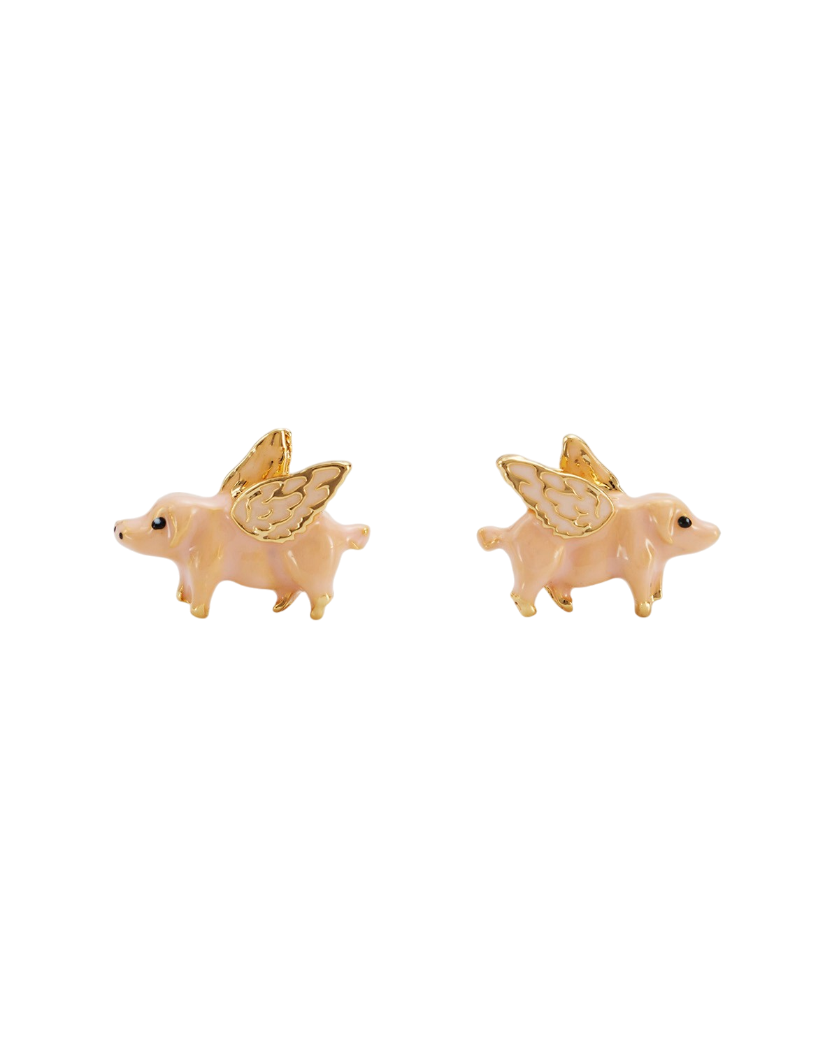 Flying Pig Stud Earrings