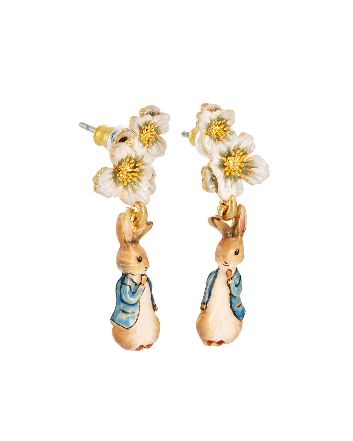 Fable England x Peter Rabbit Floral Drop Earrings