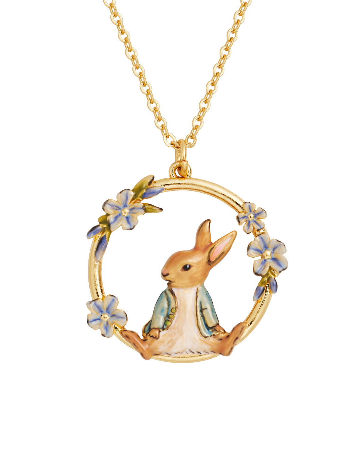 Fable England x Peter Rabbit Forget Me Not Necklace
