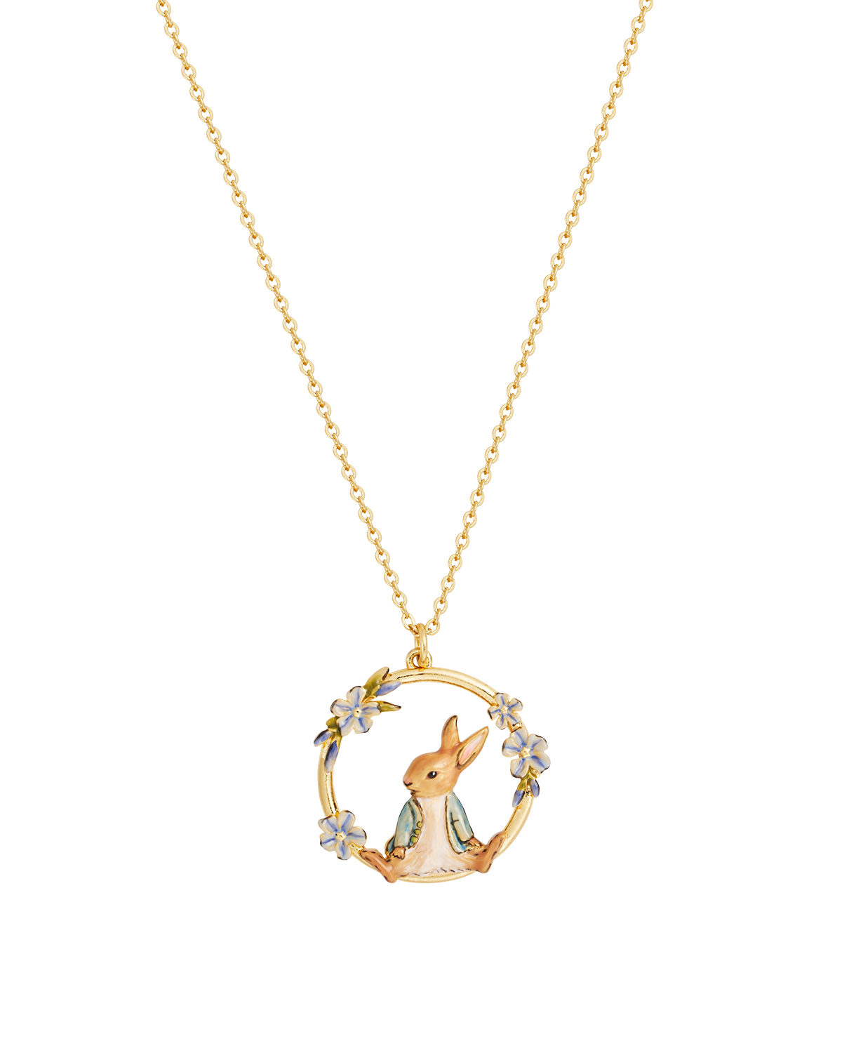 Fable England x Peter Rabbit Forget Me Not Necklace