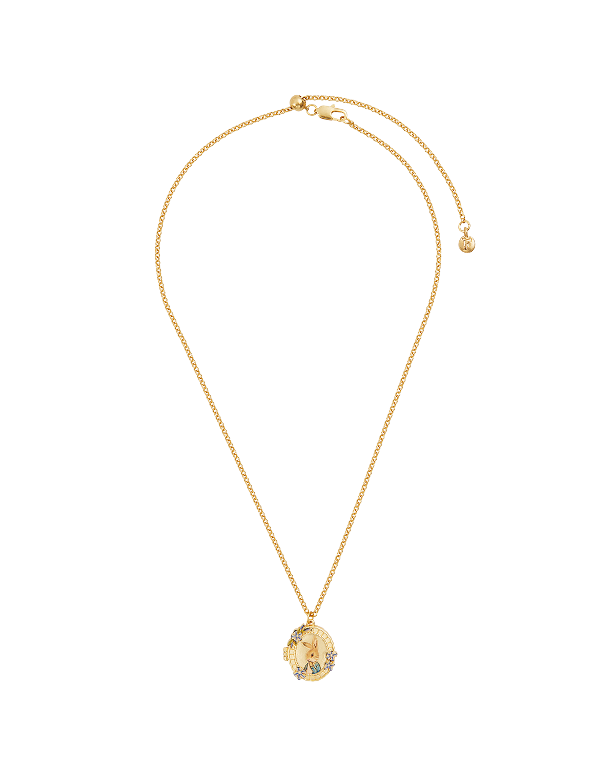 Fable England x Peter Rabbit Cameo Locket Necklace