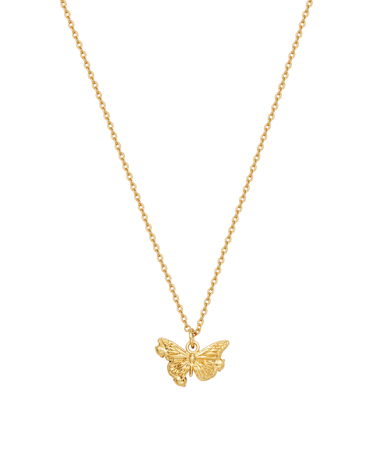 Hera Butterfly Necklace in Gold